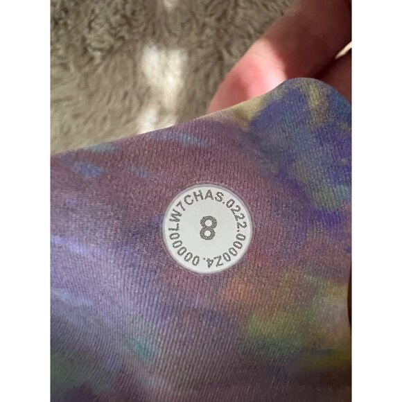 Lululemon Multicolored Women’s Hiking Shorts W/ Pockets & Drawstring Waist - Picture 9 of 10